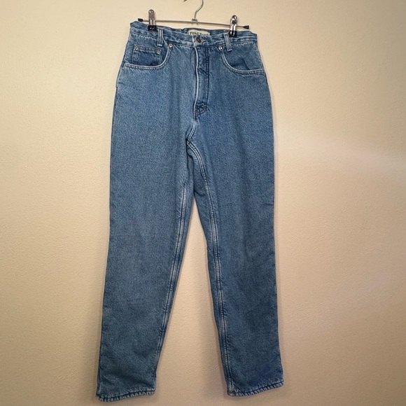 Plow And Hearth Polartec Fleece Lined Jeans Size 10 - Picture 1 of 13